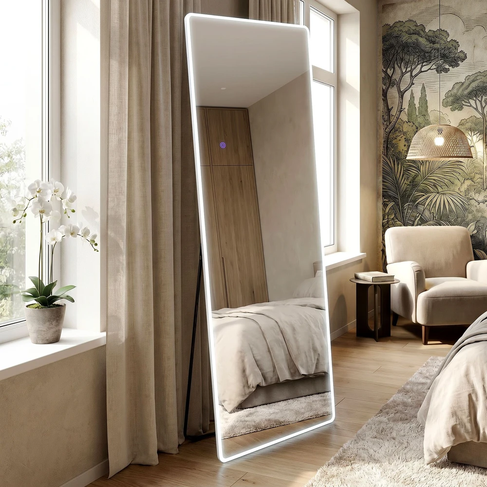 rea Veidrodis LED Classico 60x170cm Baltas