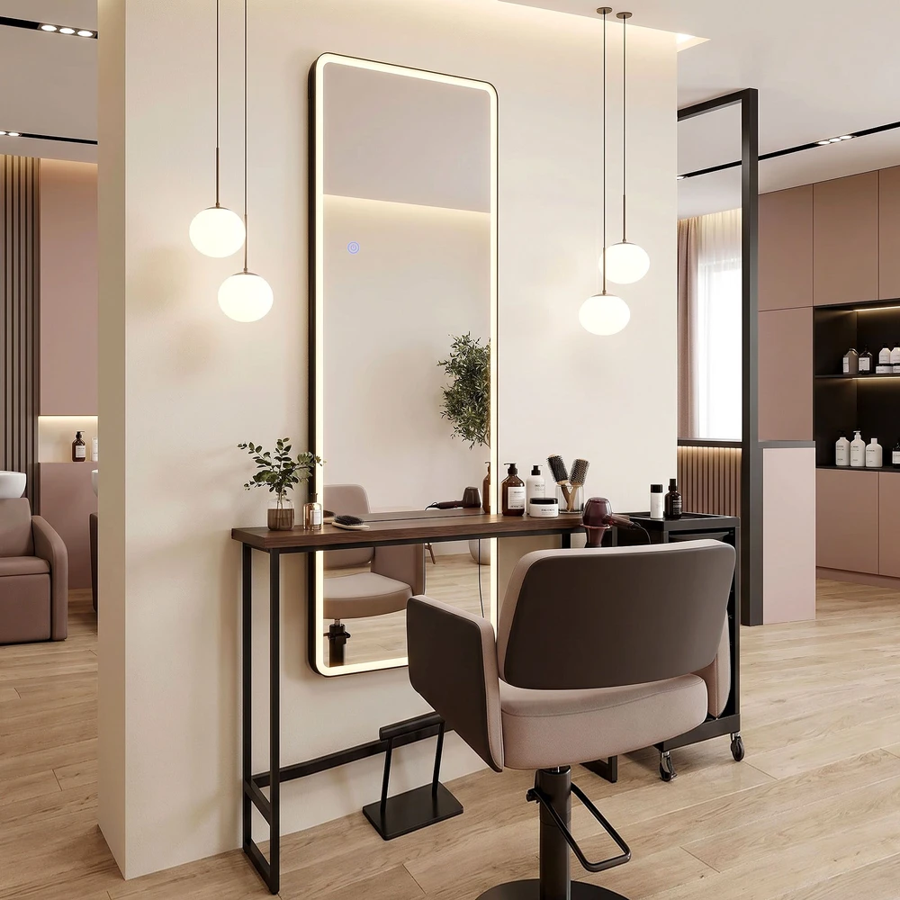 rea Veidrodis LED Classico 60x170cm Juodas