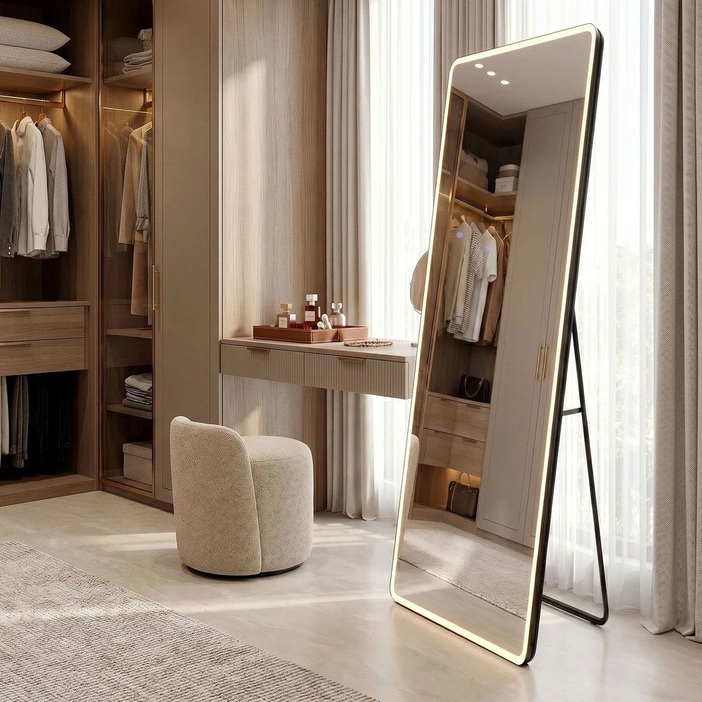 rea Veidrodis LED Classico 60x170cm Juodas