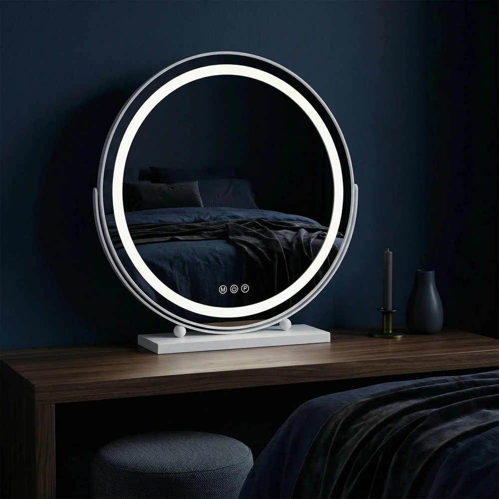 rea Veidrodis LED MAKE-UP Baltas 50 cm