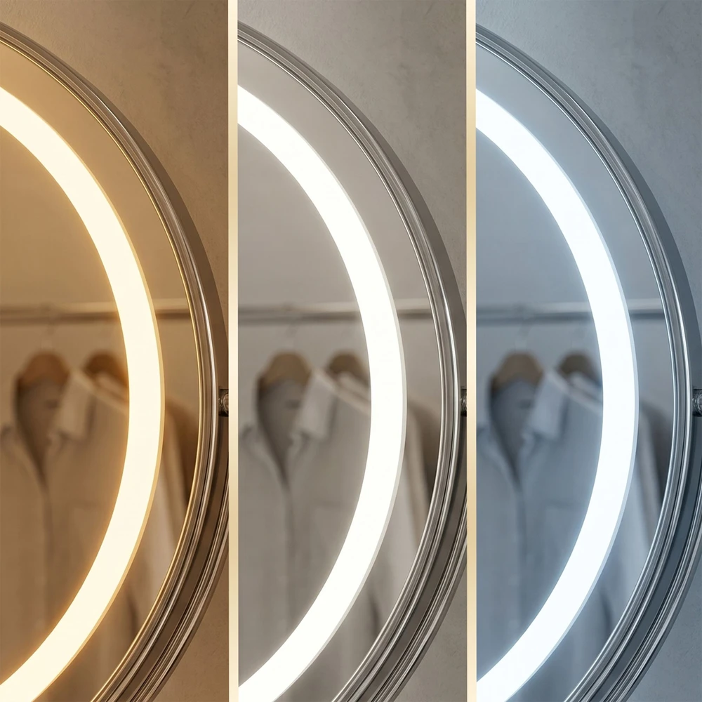 rea Veidrodis LED MAKE-UP Chrome 58x45