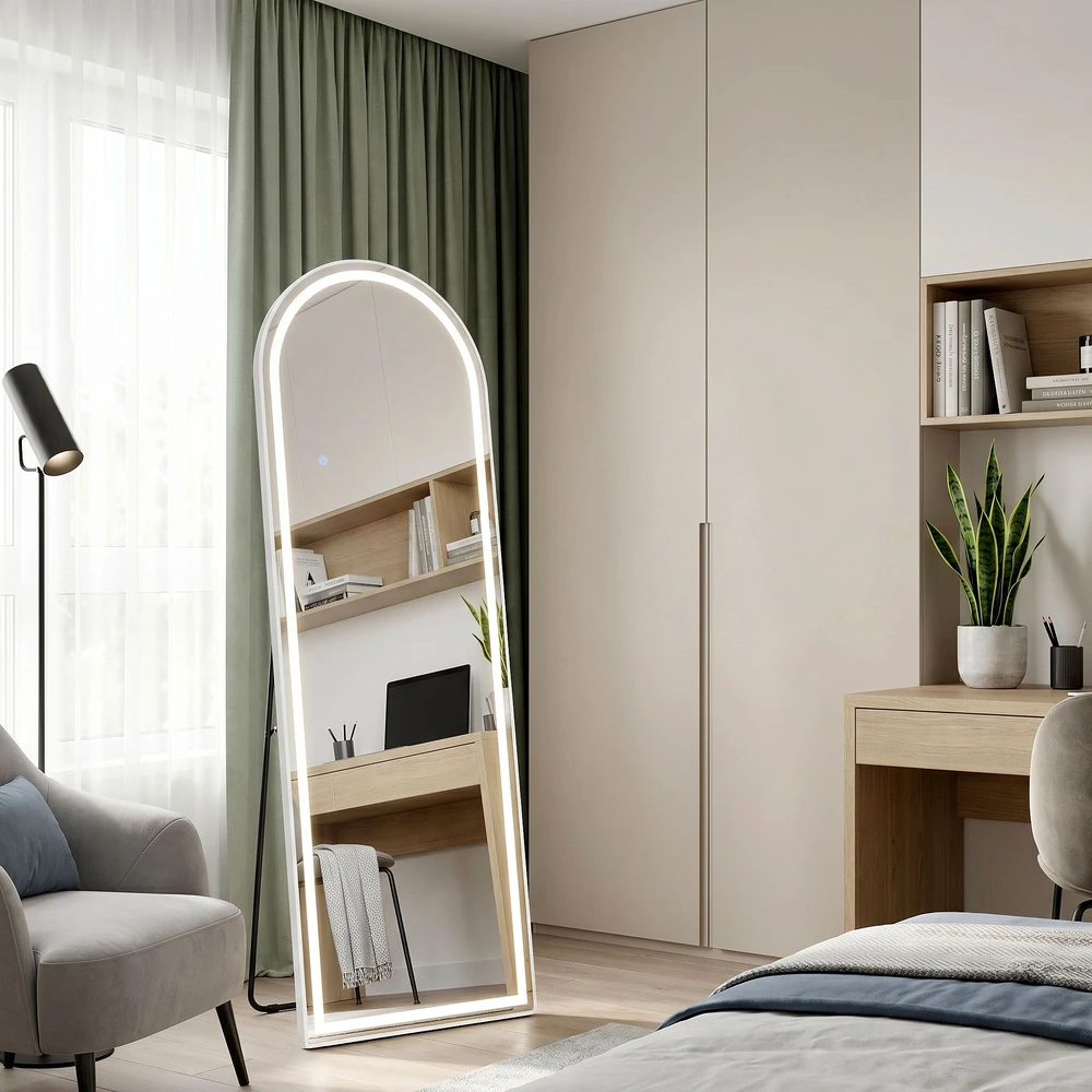 rea Veidrodis LED Orbit 50x160cm Baltas