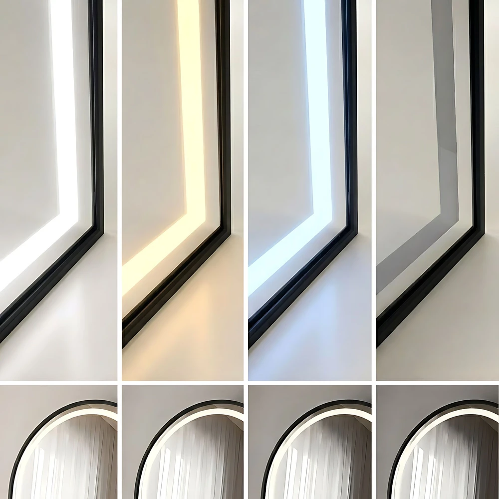 rea Veidrodis LED Orbit 50x160cm Juodas