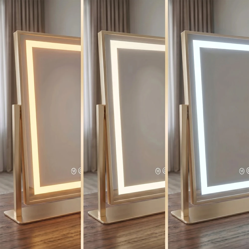 rea Veidrodis LED STUDIO L.Gold 58x45