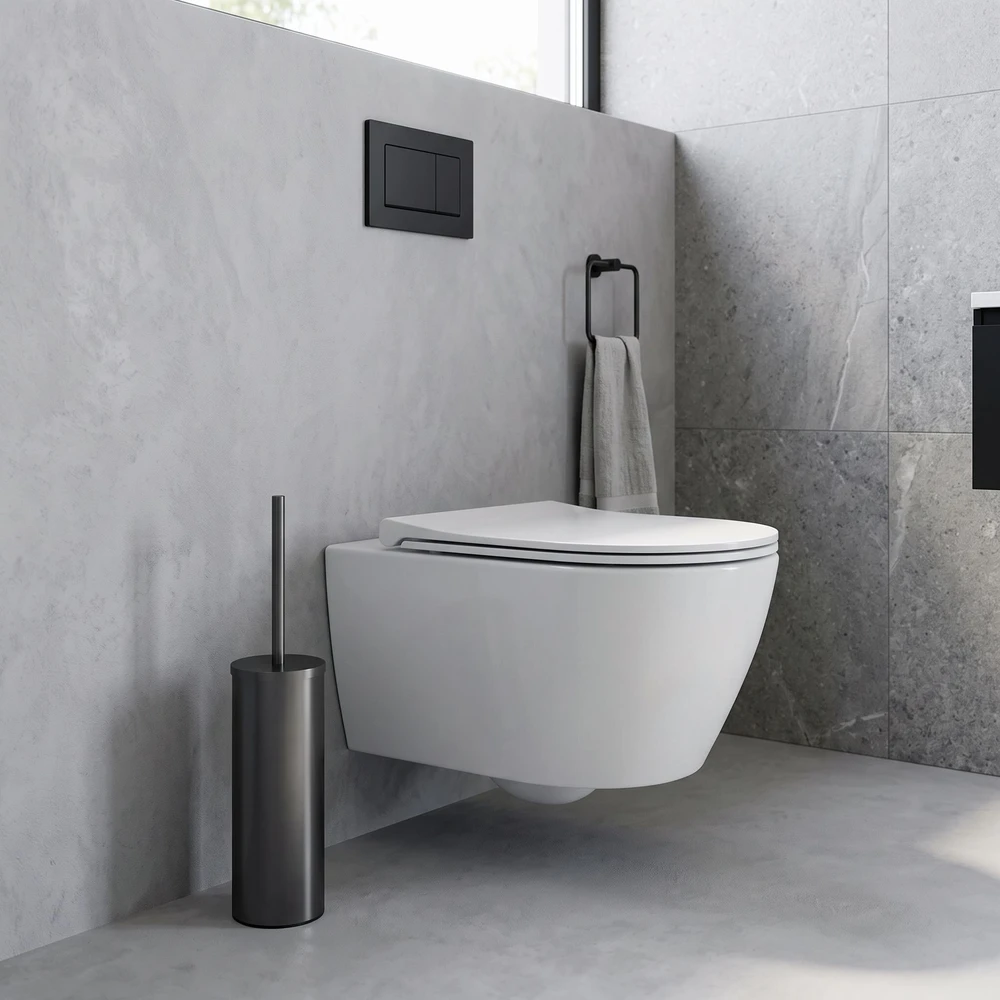 rea Wc Šepetėlis Metalinis B106 Titan