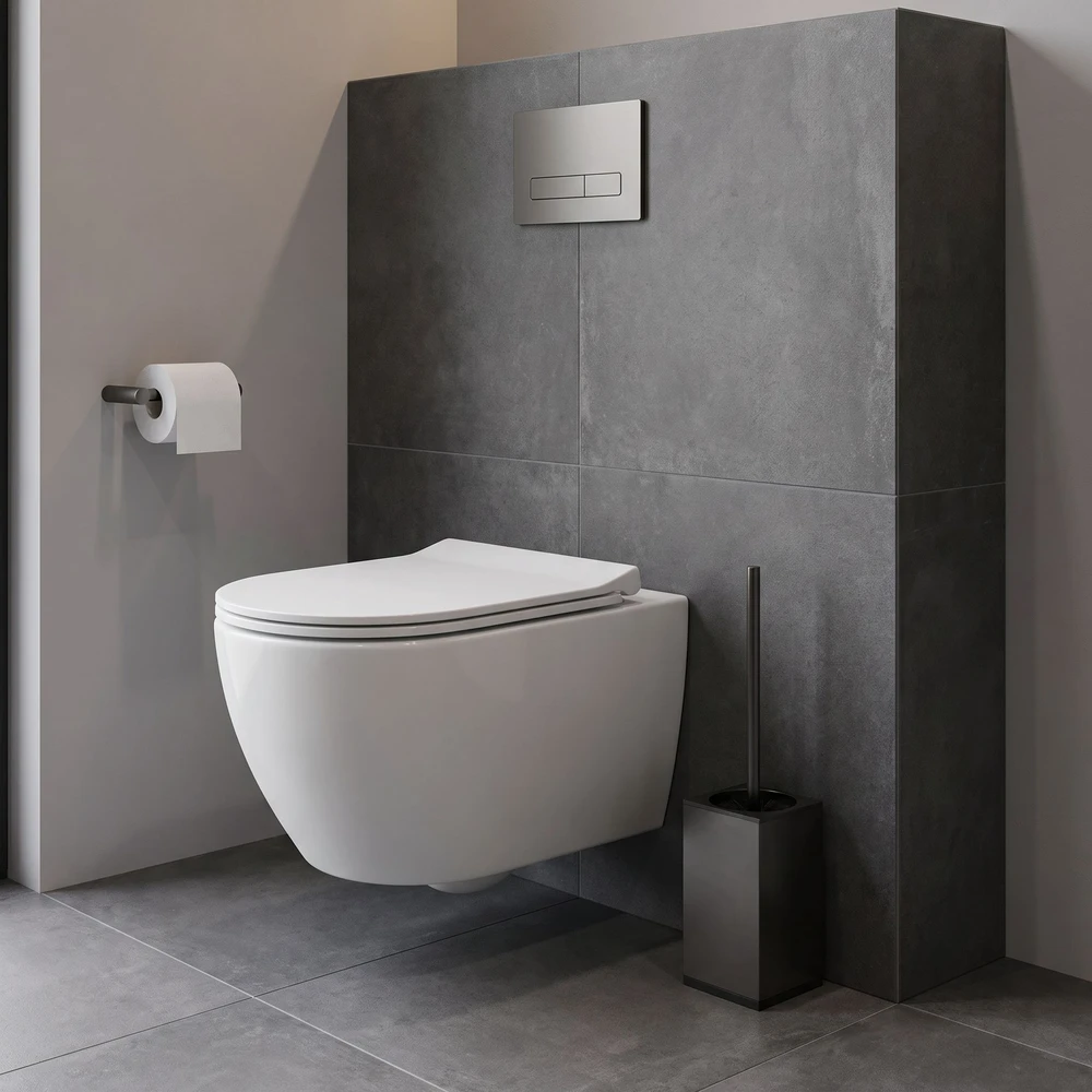 rea Wc Šepetėlis Metalinis B110 Titan