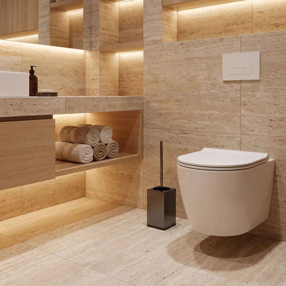 rea Wc Šepetėlis Metalinis B110 Titan