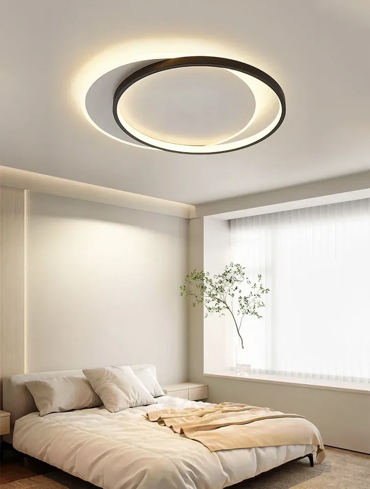 Sieninis šviestuvas Toolight LHJ076-C JUODA 40 CM LED lubinė lempa
