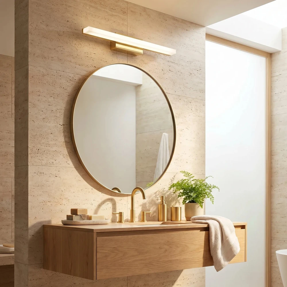Sieninis šviestuvas Toolight Sieninė lempa LED 40CM APP1848-1W GOLD