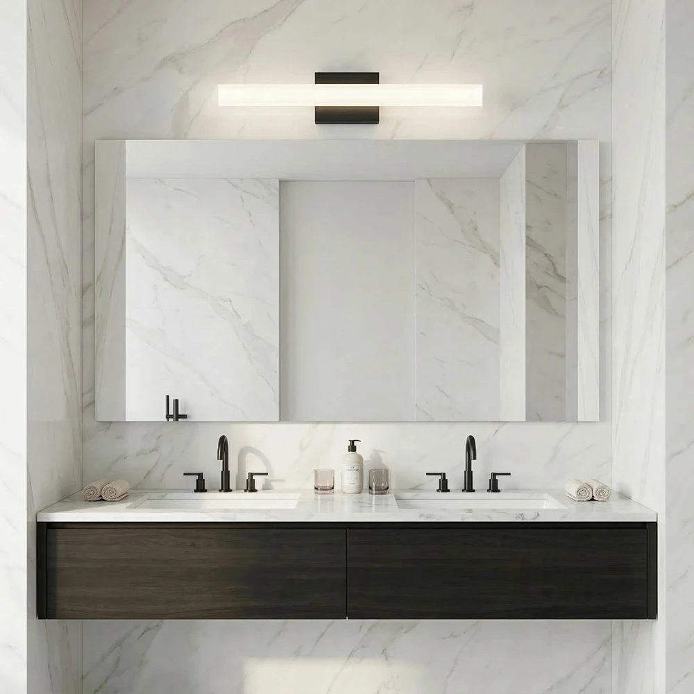 Sieninis šviestuvas Toolight Sieninė lempa LED 42CM APP1854-1W Juodas