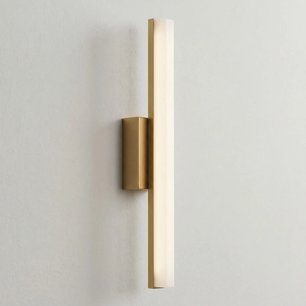 Sieninis šviestuvas Toolight Sieninė lempa LED 60CM APP1852-1W BRUSH GOLD