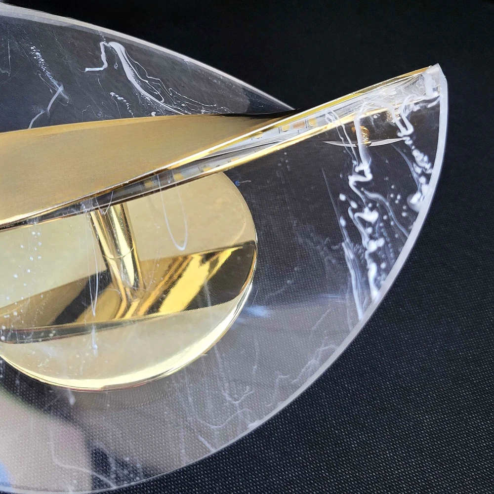 Sieninis šviestuvas Toolight Sieninė lempa LED G128-W Gold