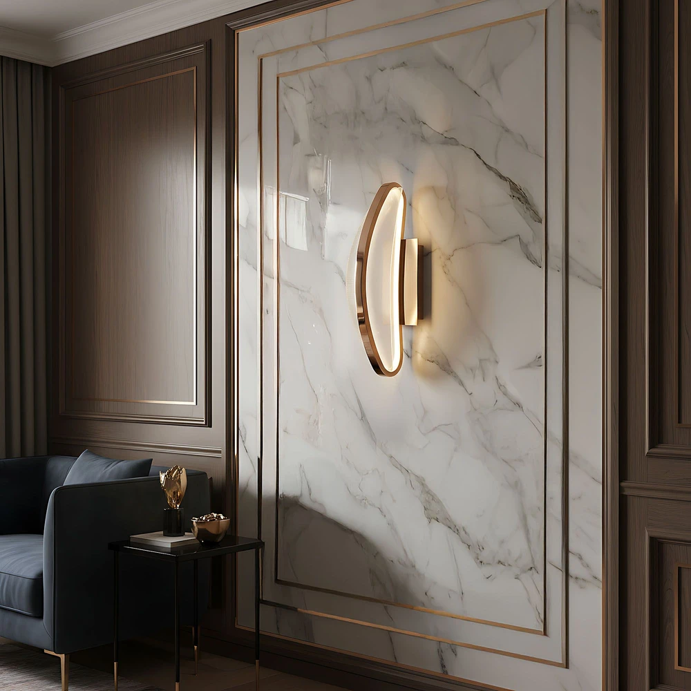 Sieninis šviestuvas Toolight Sieninė lempa LED G125-W Rose Gold