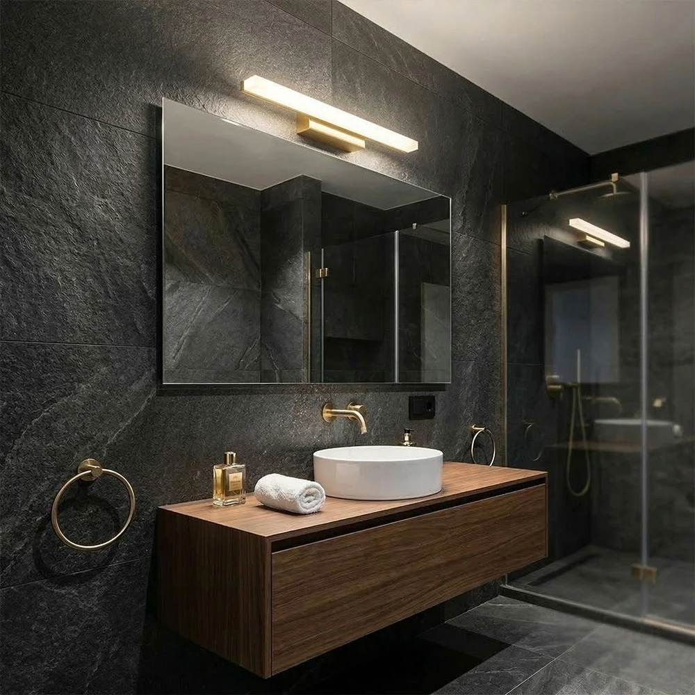 Sieninis šviestuvas Toolight Sieninė lempa LED 60CM APP1849-1W GOLD