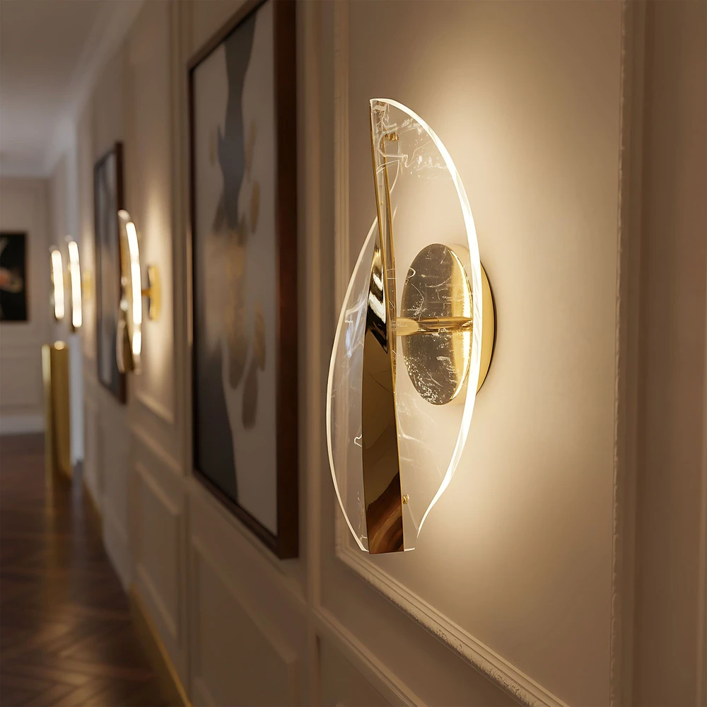 Sieninis šviestuvas Toolight Sieninė lempa LED G128-W Gold