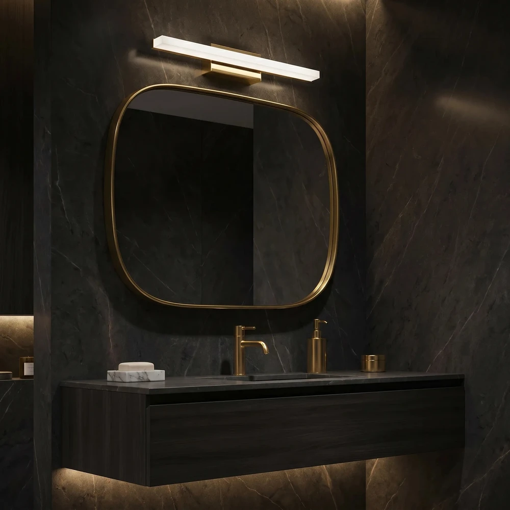 Sieninis šviestuvas Toolight Sieninė lempa LED 40CM APP1848-1W GOLD