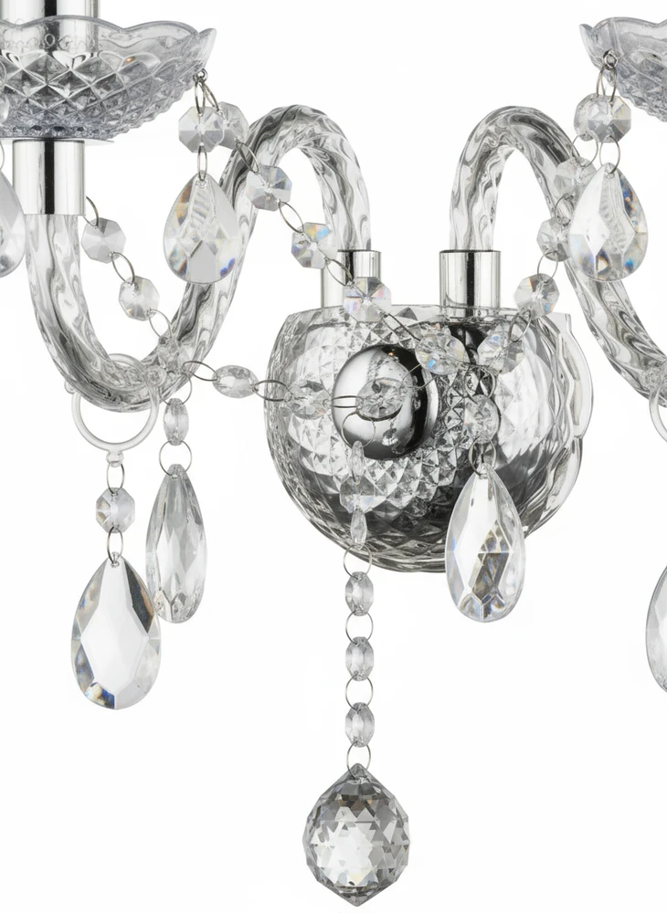 Sieninis šviestuvas Toolight Sieninė lempa EBT017-2W Transparent