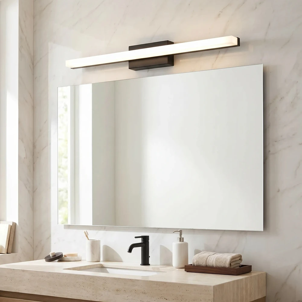 Sieninis šviestuvas Toolight Sieninė lempa LED 60CM APP1855-1W Juodas
