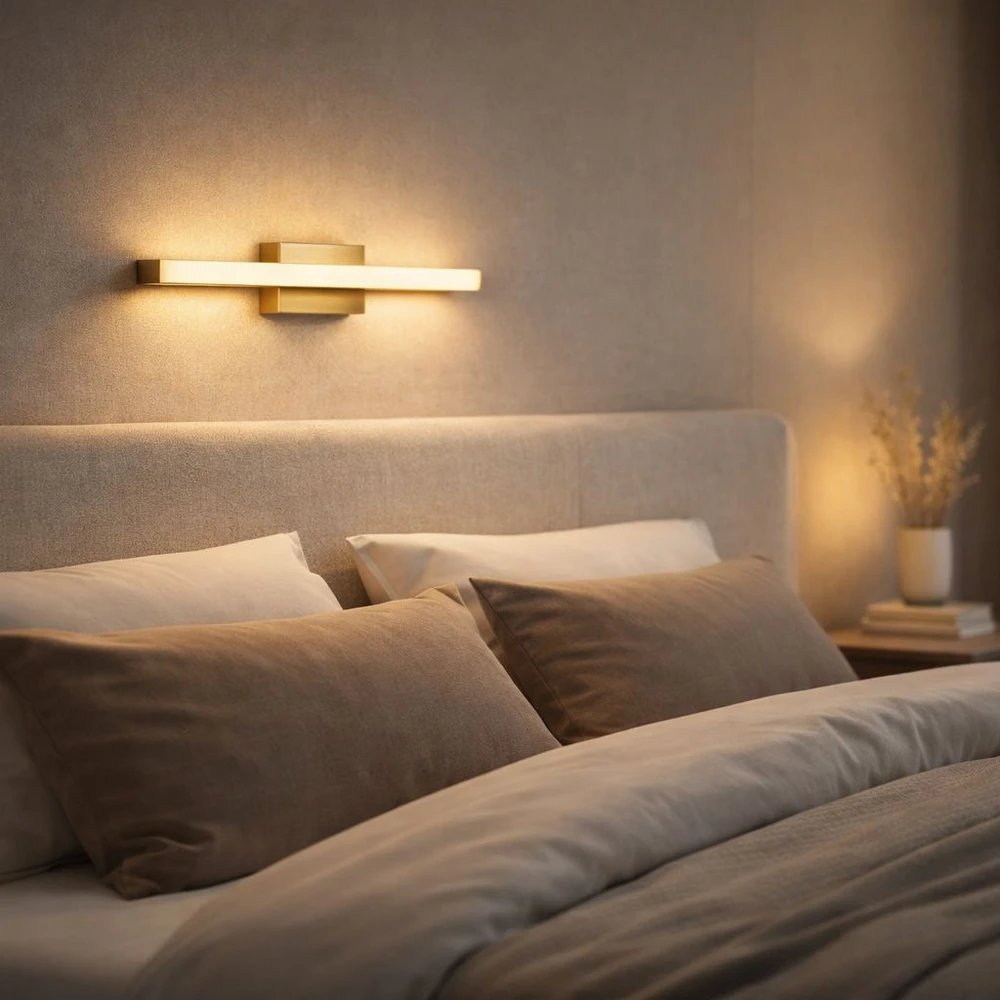 Sieninis šviestuvas Toolight Sieninė Lempa Led 42cm APP1851-1W Gold