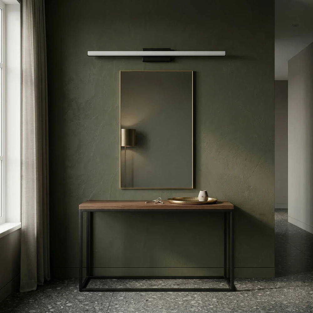 Sieninis šviestuvas Toolight Sieninė lempa LED 80CM APP1856-1W Juodas