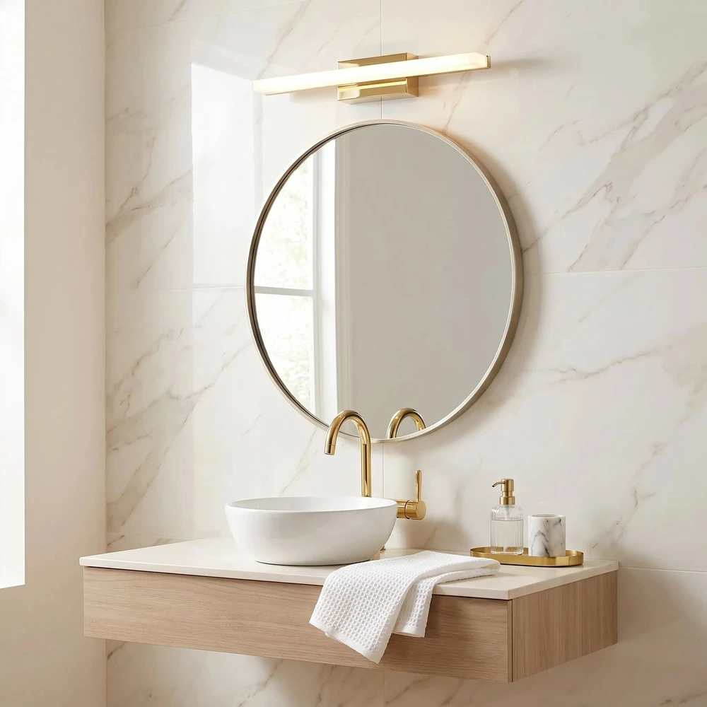 Sieninis šviestuvas Toolight Sieninė lempa LED 40CM APP1848-1W GOLD