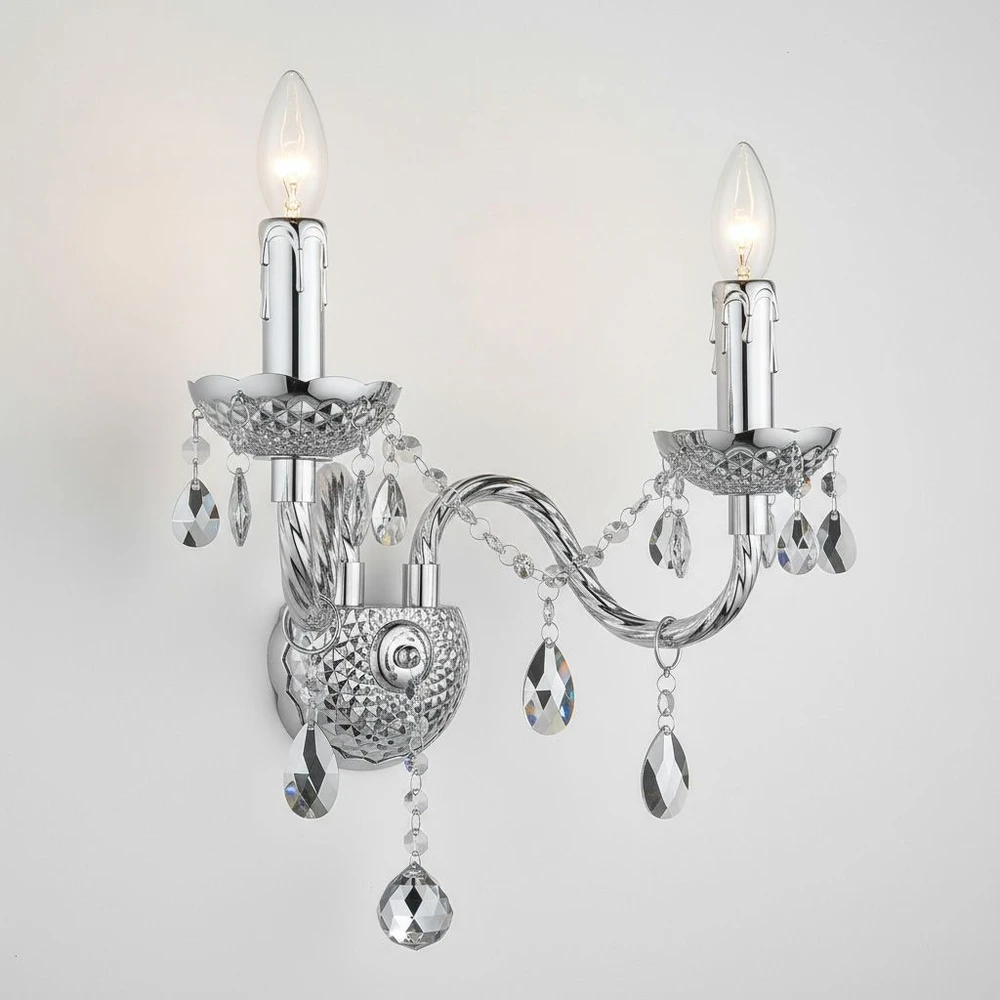 Sieninis šviestuvas Toolight Sieninė lempa EBT019-2W Chrome