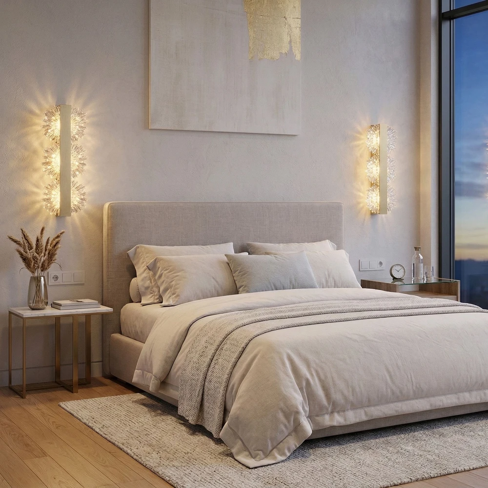 Sieninis šviestuvas Toolight SIENINIS LED ŠVIESTUVAS G149-3W GOLD BRUSH