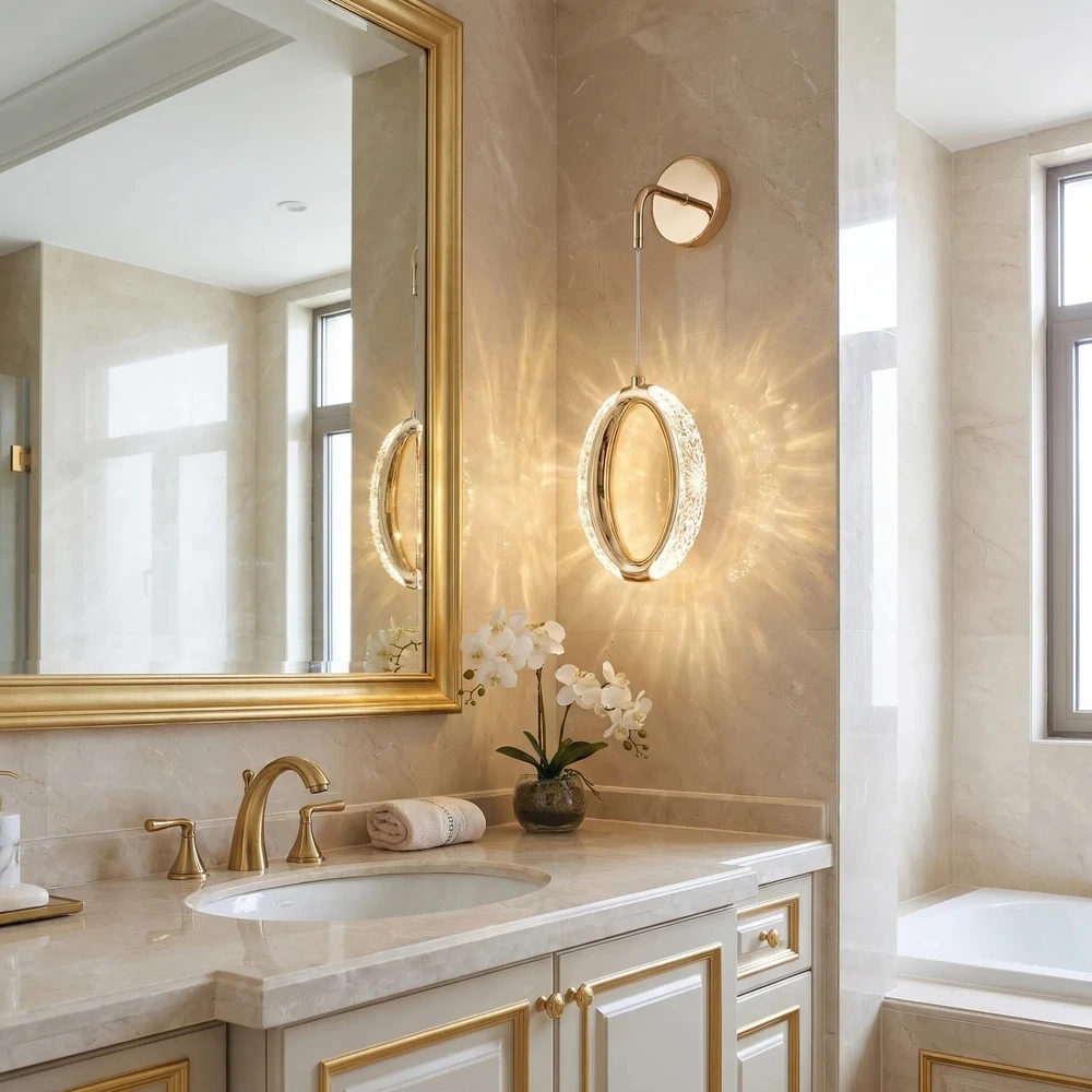 Sieninis šviestuvas Toolight SIENINIS LED ŠVIESTUVAS G175-W GOLD