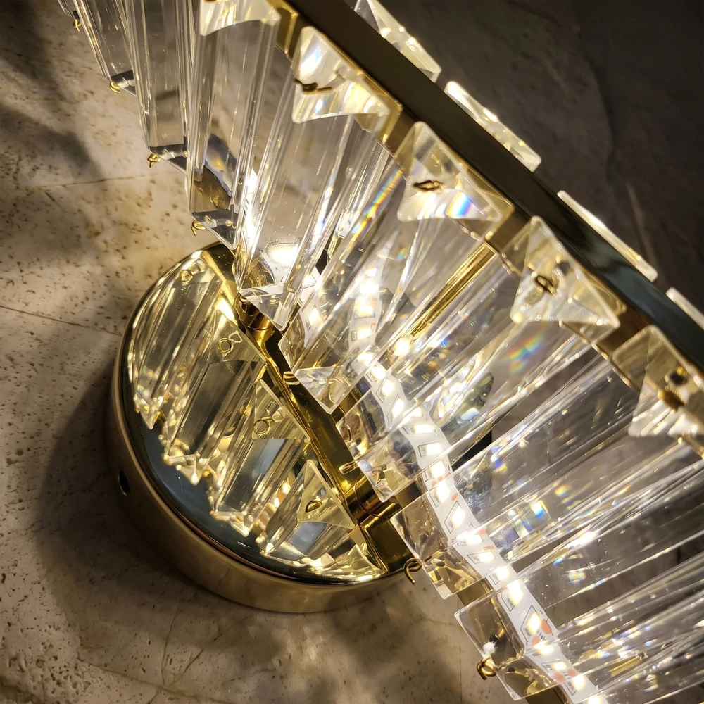 Sieninis šviestuvas Toolight Sieninis Led Šviestuvas App1952-w 100cm Gold