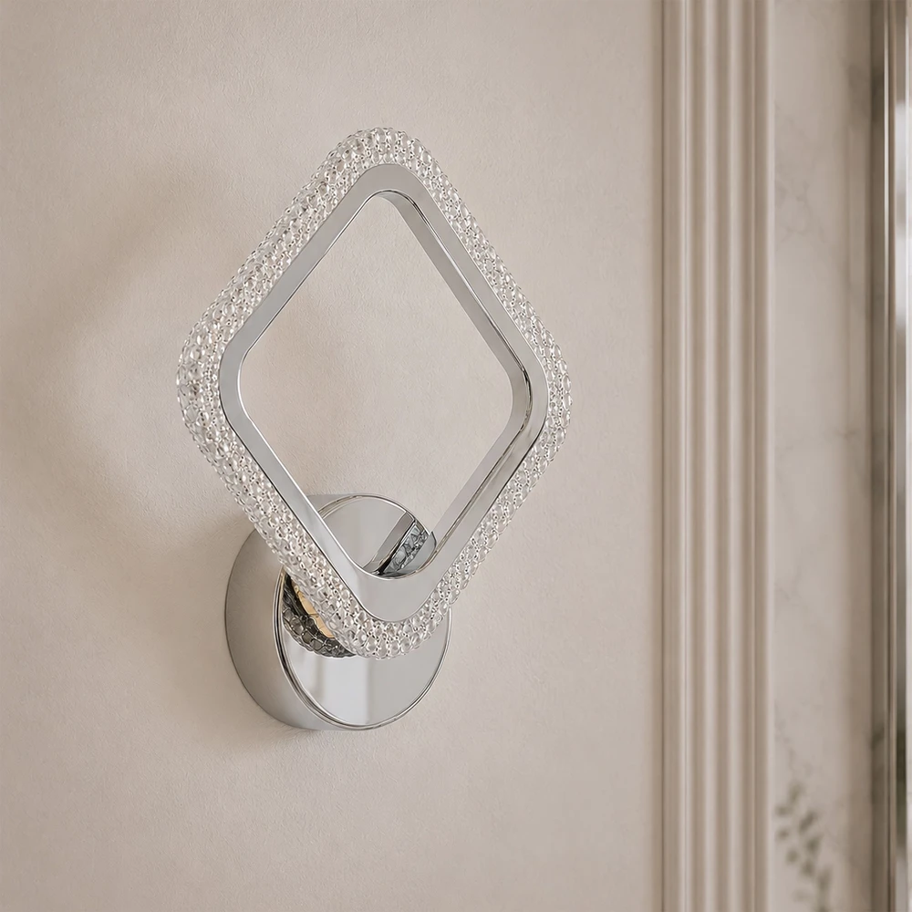 Sieninis šviestuvas Toolight Sieninis LED šviestuvas LHJ125-W Chromas