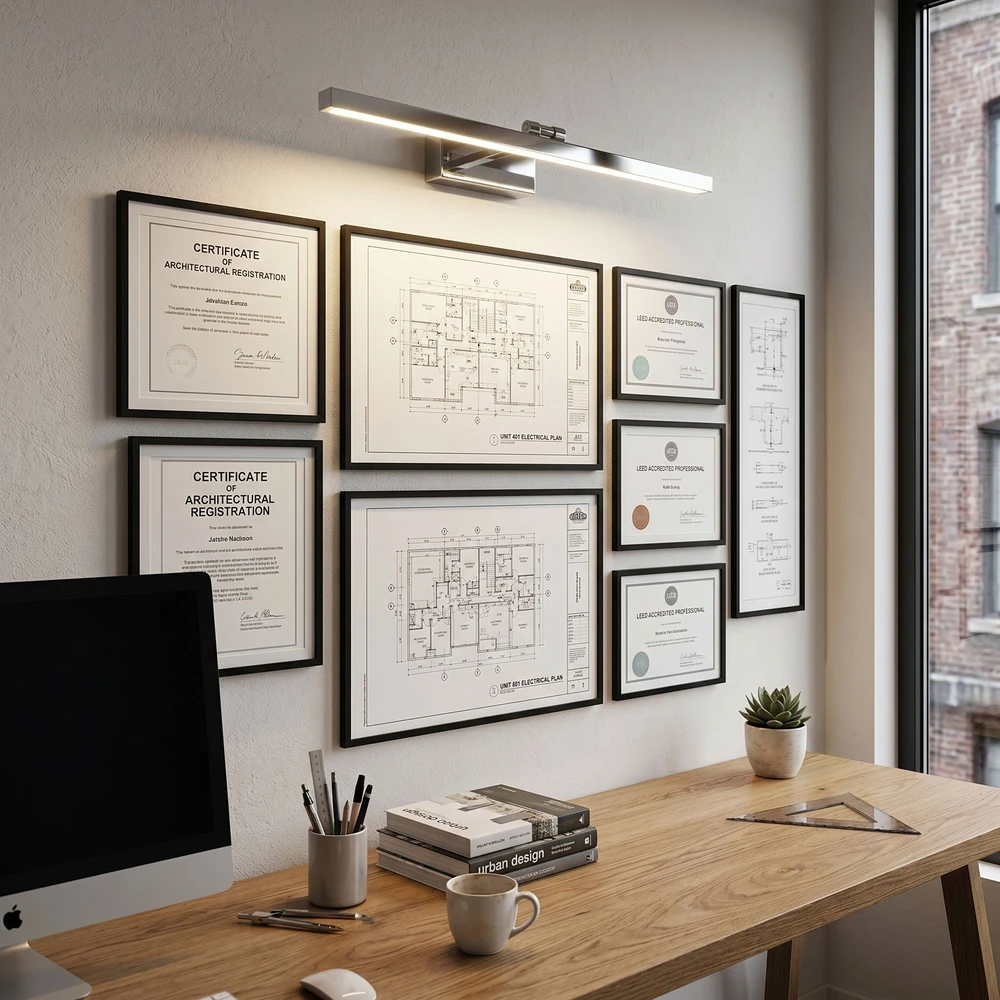 Sieninis šviestuvas Toolight Vonios sieninis LED šviestuvas APP1859-1W 80 cm Chrome