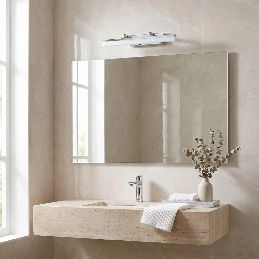 Sieninis šviestuvas Toolight Vonios sieninis LED šviestuvas APP1869-1W 40cm CHROME