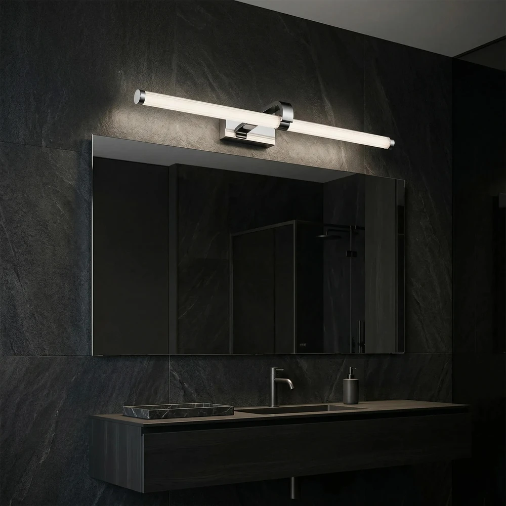 Sieninis šviestuvas Toolight Vonios sieninis LED šviestuvas APP1882-1W 60cm CHROME