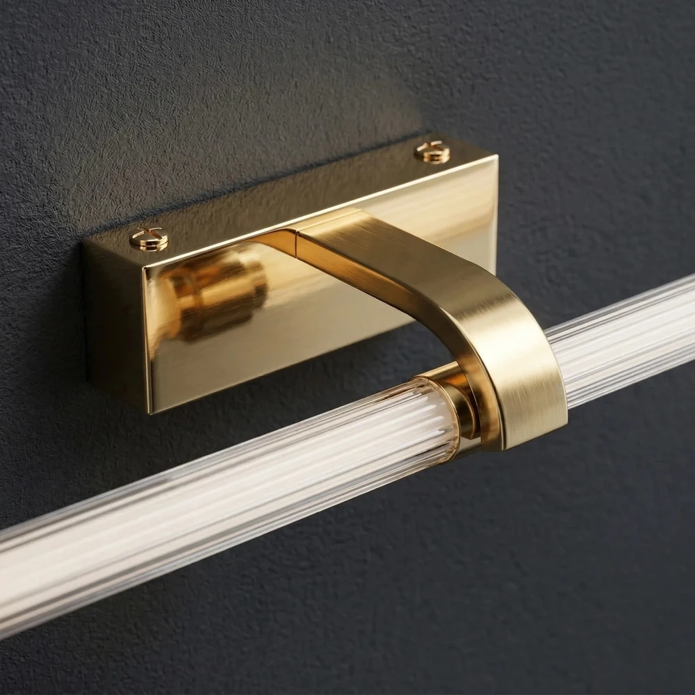 Sieninis šviestuvas Toolight Vonios sieninis LED šviestuvas APP1884-1W 60cm GOLD