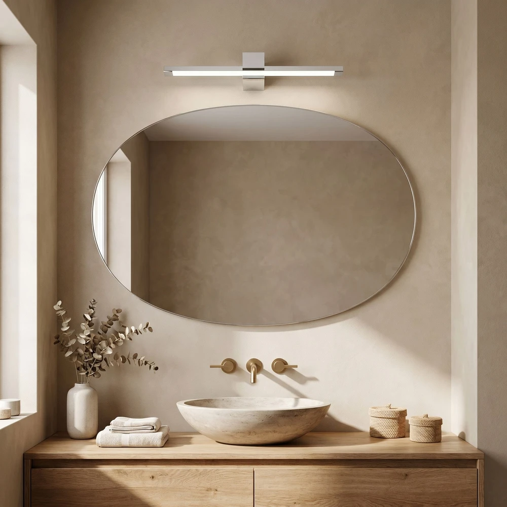Sieninis šviestuvas Toolight Vonios sieninis LED šviestuvas SWE041-1W 60cm Chrome