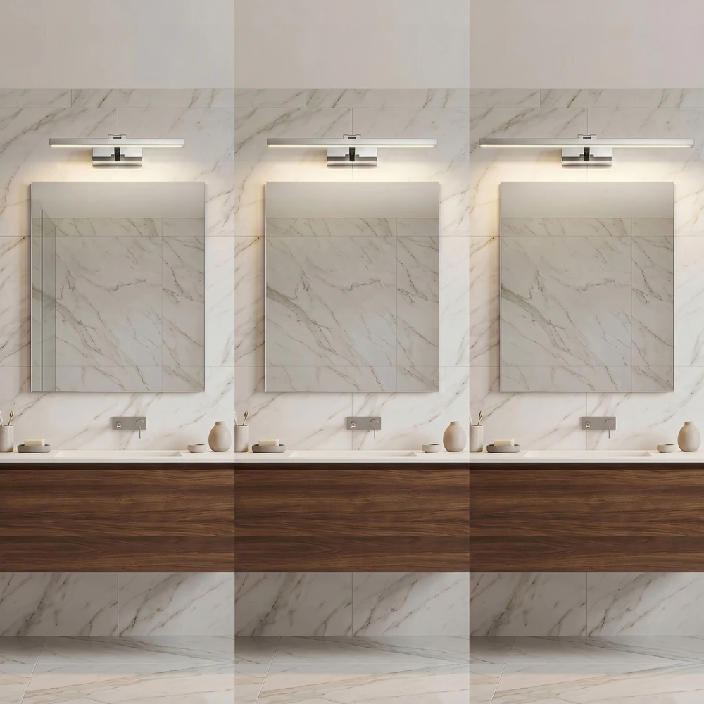 Sieninis šviestuvas Toolight Vonios sieninis LED šviestuvas APP1857-1W 40cm Chrome