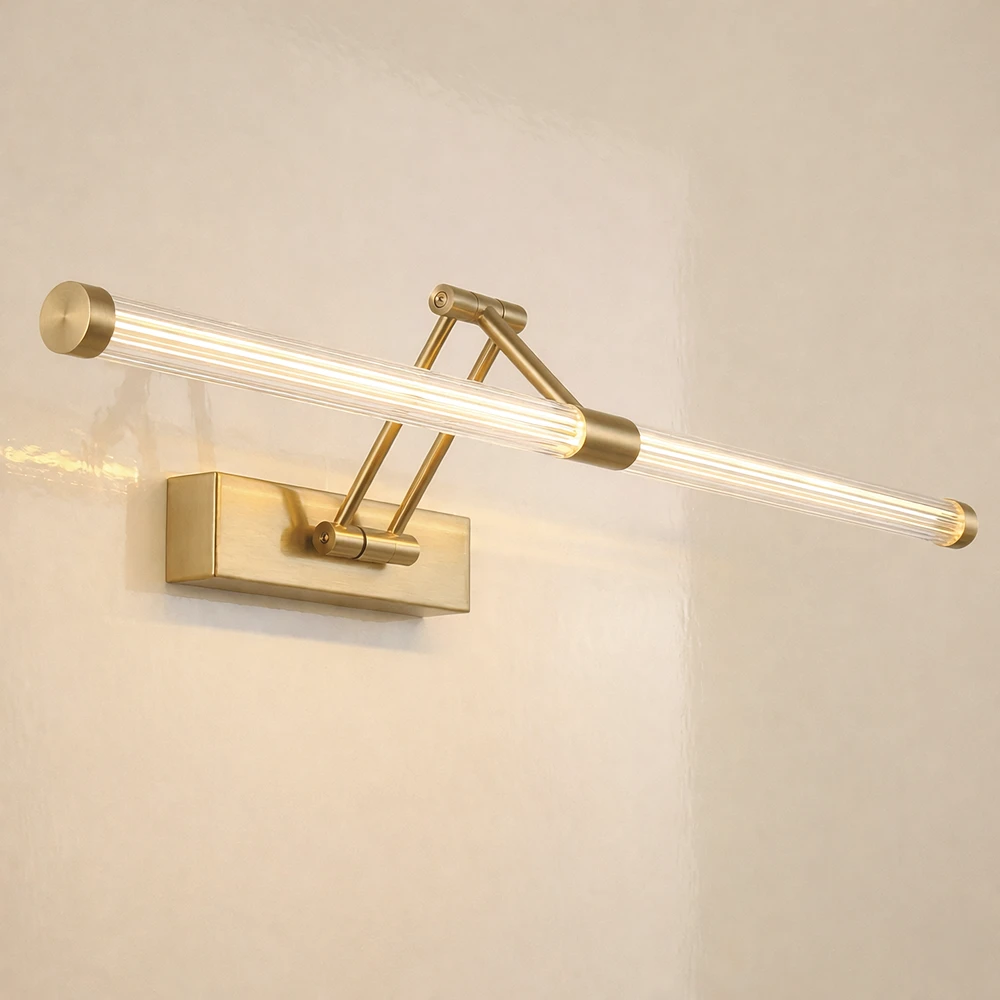Sieninis šviestuvas Toolight Vonios Sieninis Led Šviestuvas APP1900-1W 60cm Gold