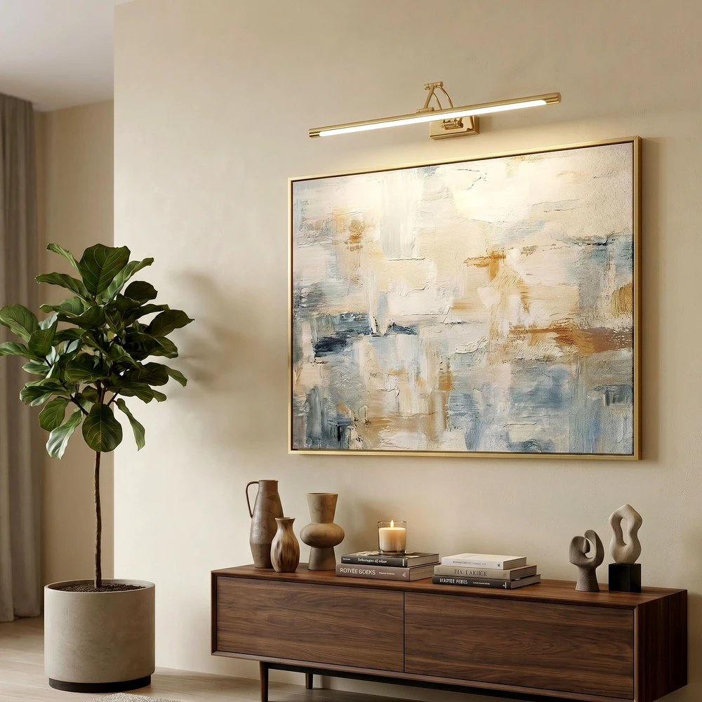 Sieninis šviestuvas Toolight Vonios sieninis LED šviestuvas SWE020-1W 60cm Gold