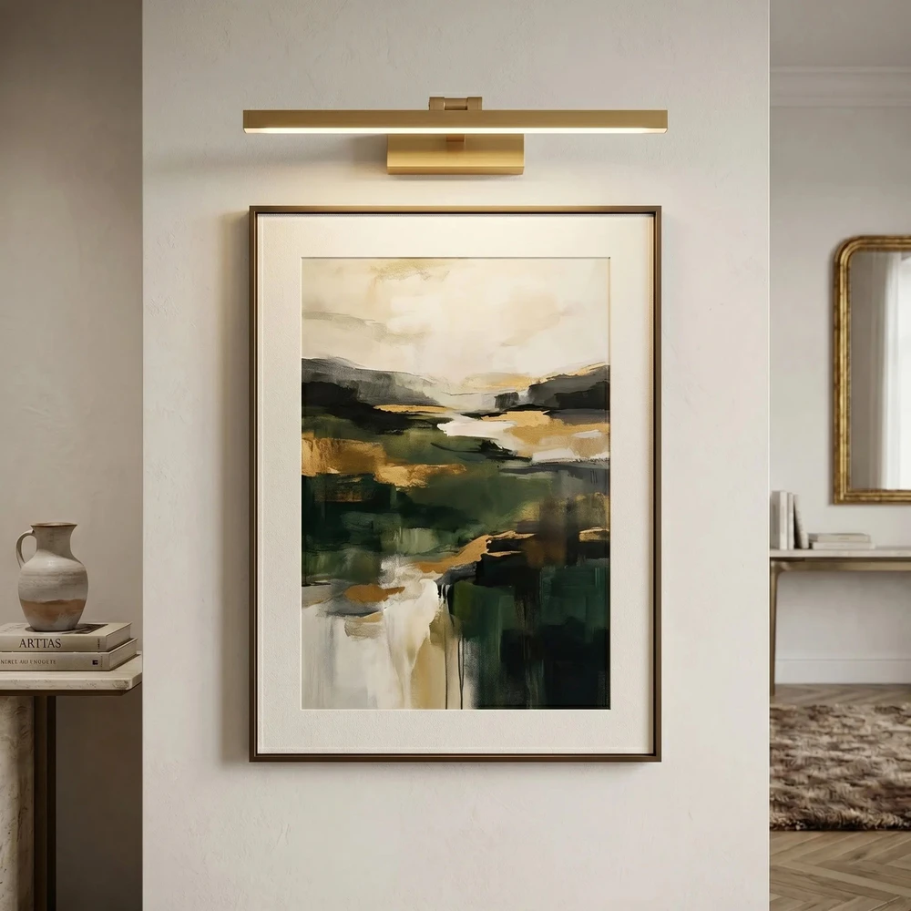 Sieninis šviestuvas Toolight Vonios Sieninis Led Šviestuvas APP1864-1W 60 Cm Gold