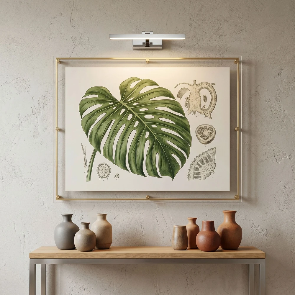 Sieninis šviestuvas Toolight Vonios sieninis LED šviestuvas APP1857-1W 40cm Chrome