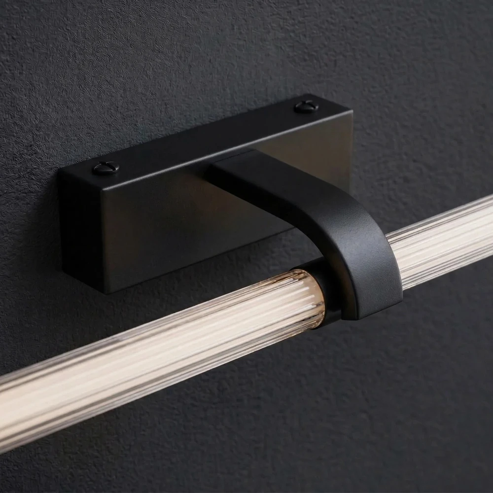 Sieninis šviestuvas Toolight Vonios sieninis LED šviestuvas APP1887-1W 40cm Juodas
