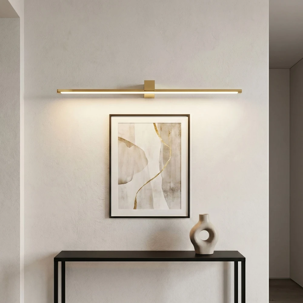 Sieninis šviestuvas Toolight Vonios sieninis LED šviestuvas SWE045-1W 80 cm GOLD