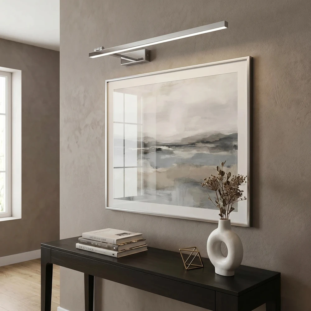 Sieninis šviestuvas Toolight Vonios sieninis LED šviestuvas SWE030-1W 80cm CHROME