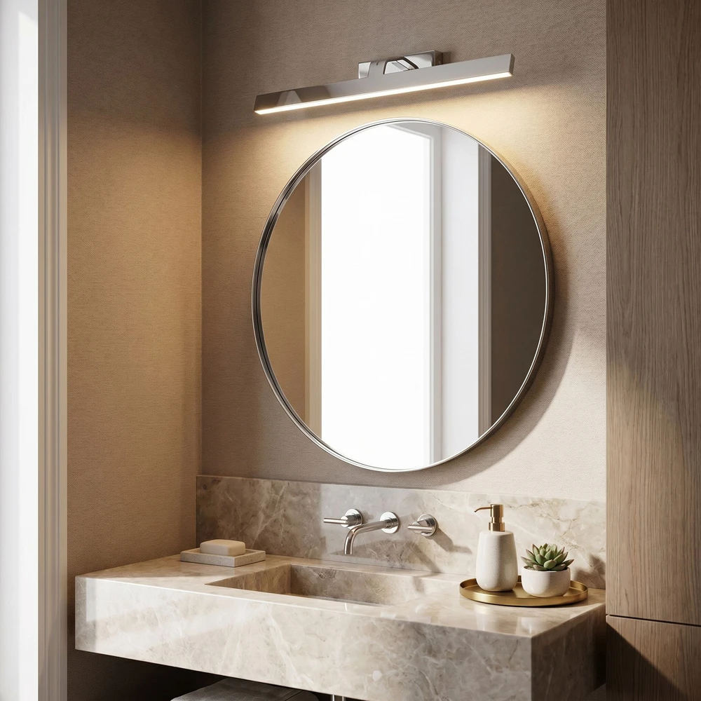 Sieninis šviestuvas Toolight Vonios sieninis LED šviestuvas SWE002-1W 58cm CHROME