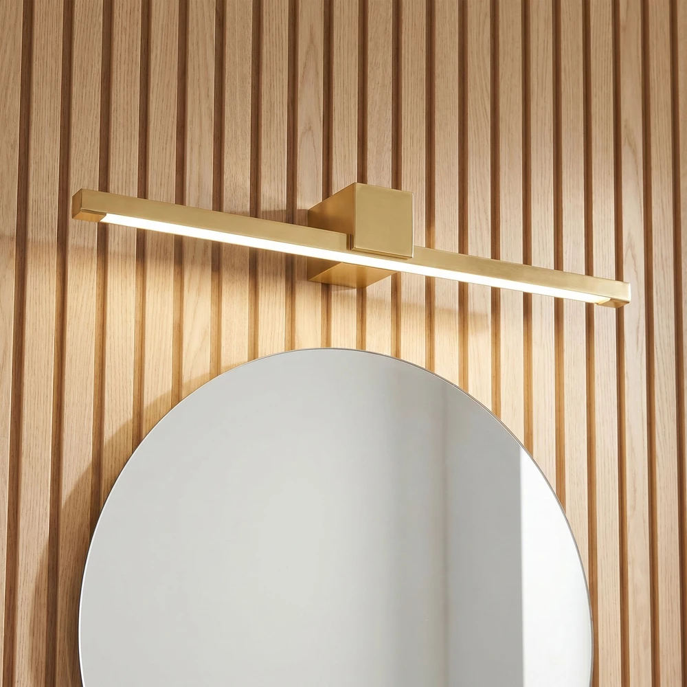 Sieninis šviestuvas Toolight Vonios sieninis LED šviestuvas SWE044-1W 60cm GOLD