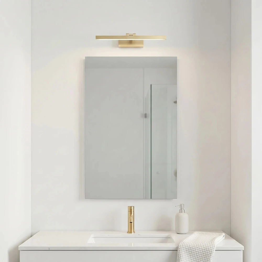 Sieninis šviestuvas Toolight Vonios Sieninis Led Šviestuvas APP1863-1W 40cm Gold
