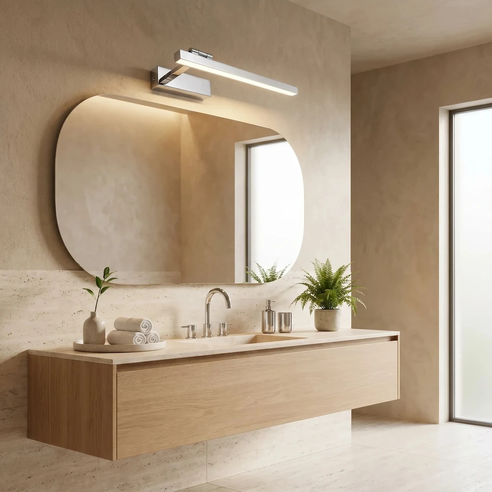 Sieninis šviestuvas Toolight Vonios sieninis LED šviestuvas SWE028-1W 40cm CHROME
