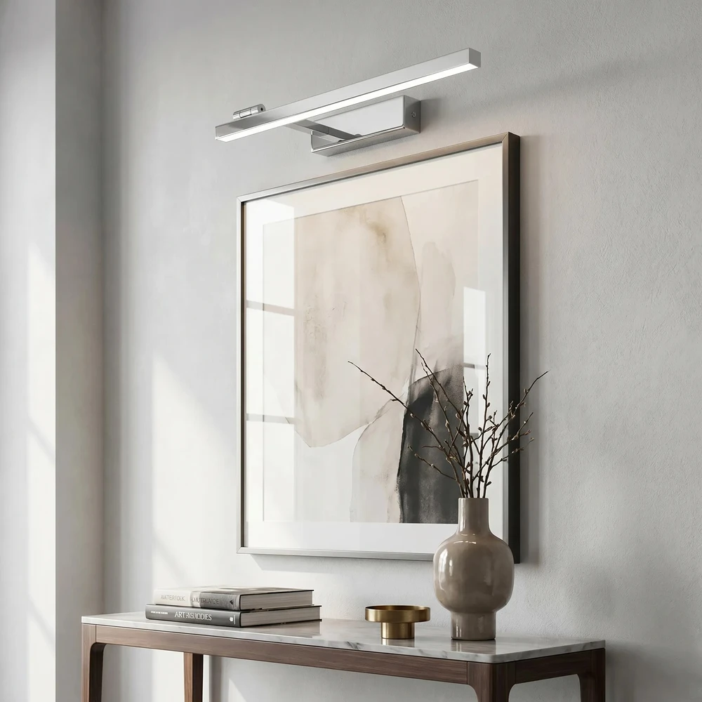 Sieninis šviestuvas Toolight Vonios sieninis LED šviestuvas SWE029-1W 60cm CHROME