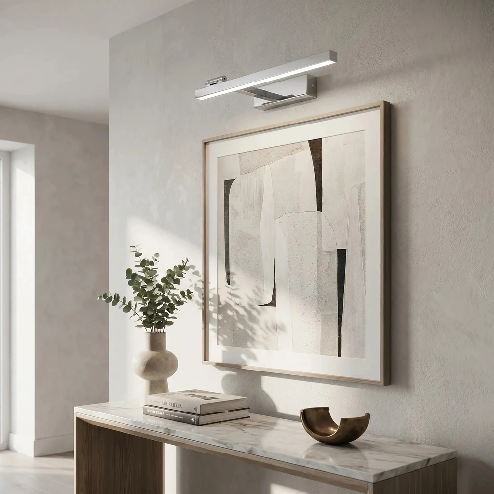 Sieninis šviestuvas Toolight Vonios sieninis LED šviestuvas SWE028-1W 40cm CHROME
