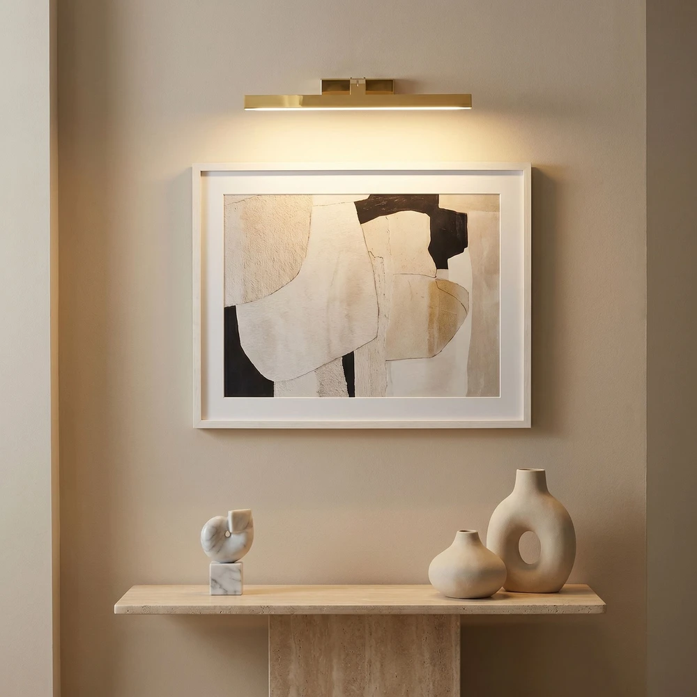 Sieninis šviestuvas Toolight Vonios sieninis LED šviestuvas SWE005-1W 58cm GOLD